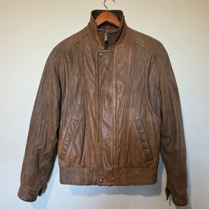 Wilsons Leather Mens Open Road Thinsulate Bomber Removable Liner Small